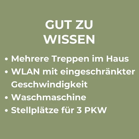 Prázdninový dům Schroeder | | Hunde Willkommen | 9 Personen